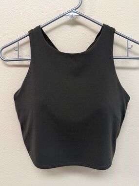 Athleta Olive Green Conscious Crop Tank SzM